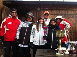 Squadra femminile di sci alpino